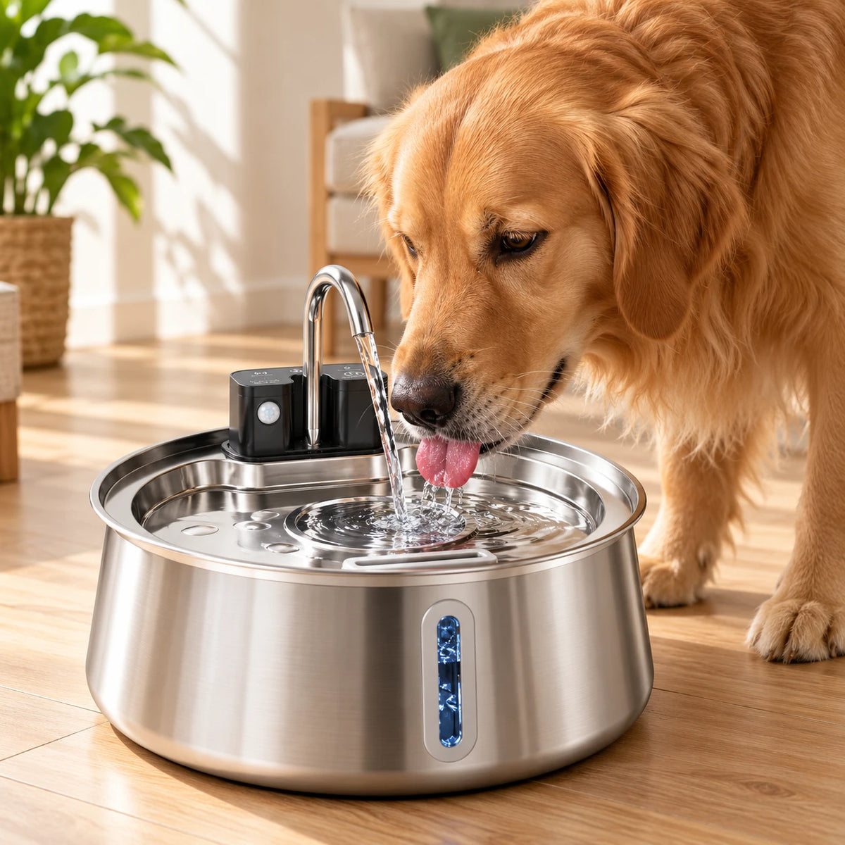 Fauna Fresh | Fuente de agua inalámbrica para mascotas 4 L